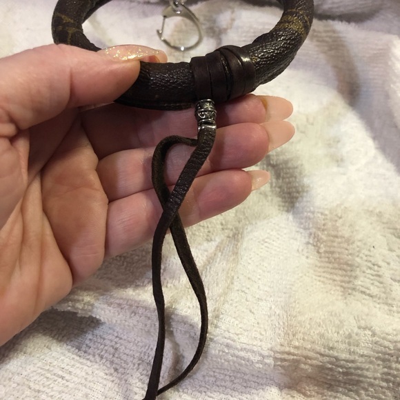 Repurposed fashion handbag keychain bangle bracelet - Picture 5 of 6